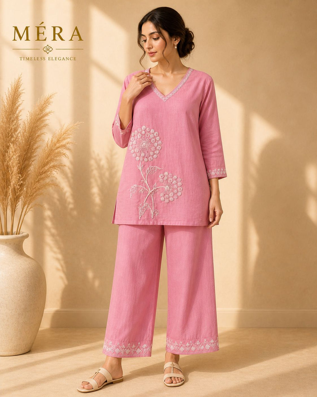 Gul-e-Gulabi Cord Set