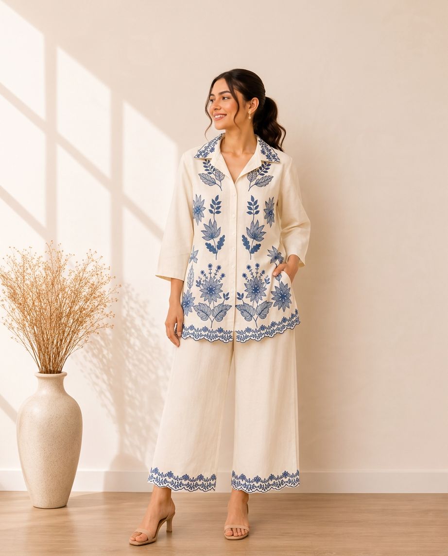 Aabroo Floral Co-ord